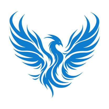 Wall Stickers Paster Paper Phoenix Rising Flying Bird Tattoo Waterproof