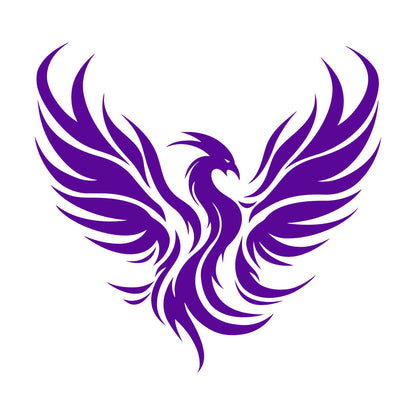 Wall Stickers Paster Paper Phoenix Rising Flying Bird Tattoo Waterproof