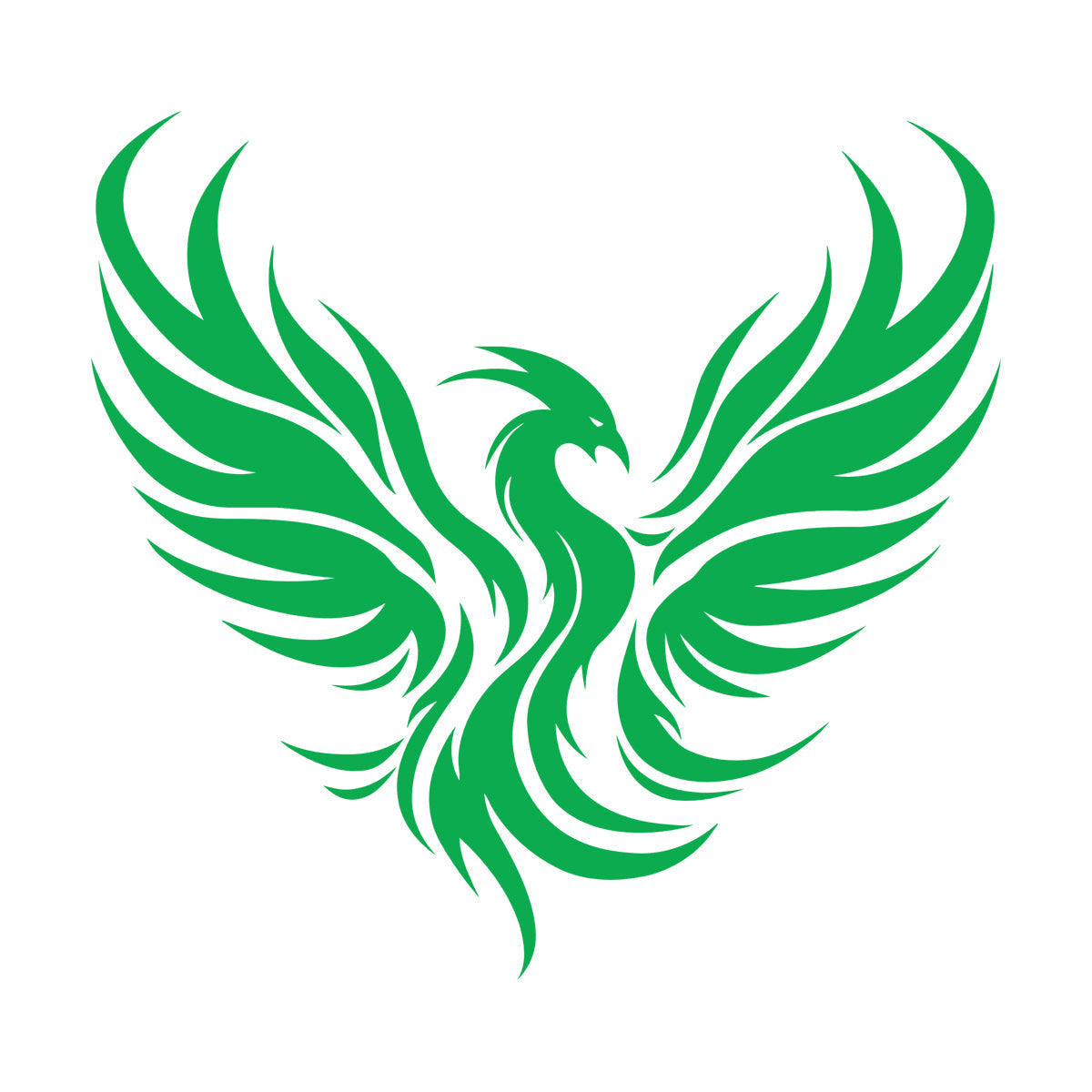 Wall Stickers Paster Paper Phoenix Rising Flying Bird Tattoo Waterproof