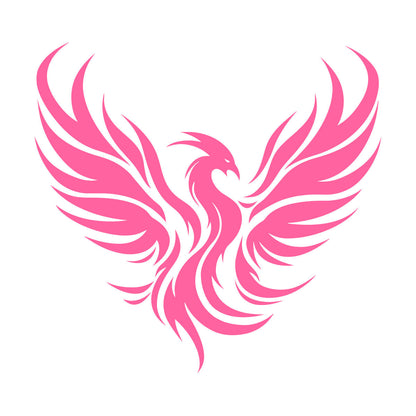 Wall Stickers Paster Paper Phoenix Rising Flying Bird Tattoo Waterproof