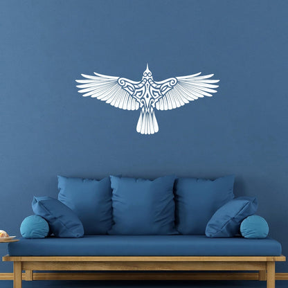 Engraving Decals Scandinavian Eagle Flying Bird Large Wings Multi Color Selection