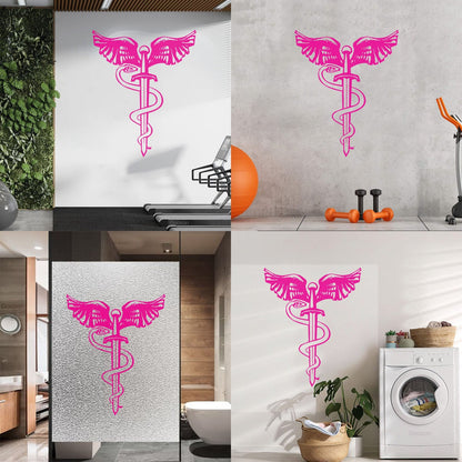 Lettering Decals Snake Bird Wings Sword Dagger Mythology Symbol Art Decoration