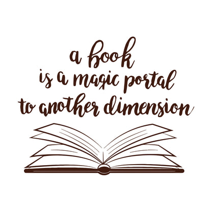 Wall Decals Book Quote Reading Book Shop Do Not Damage The Wall Surface