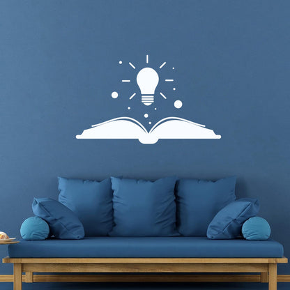 Engraving Decals Good Idea Book Bulb Office Kowledge Equipped With Transfer Film Kit