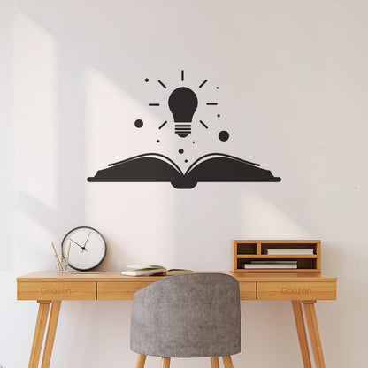 Engraving Decals Good Idea Book Bulb Office Kowledge Equipped With Transfer Film Kit