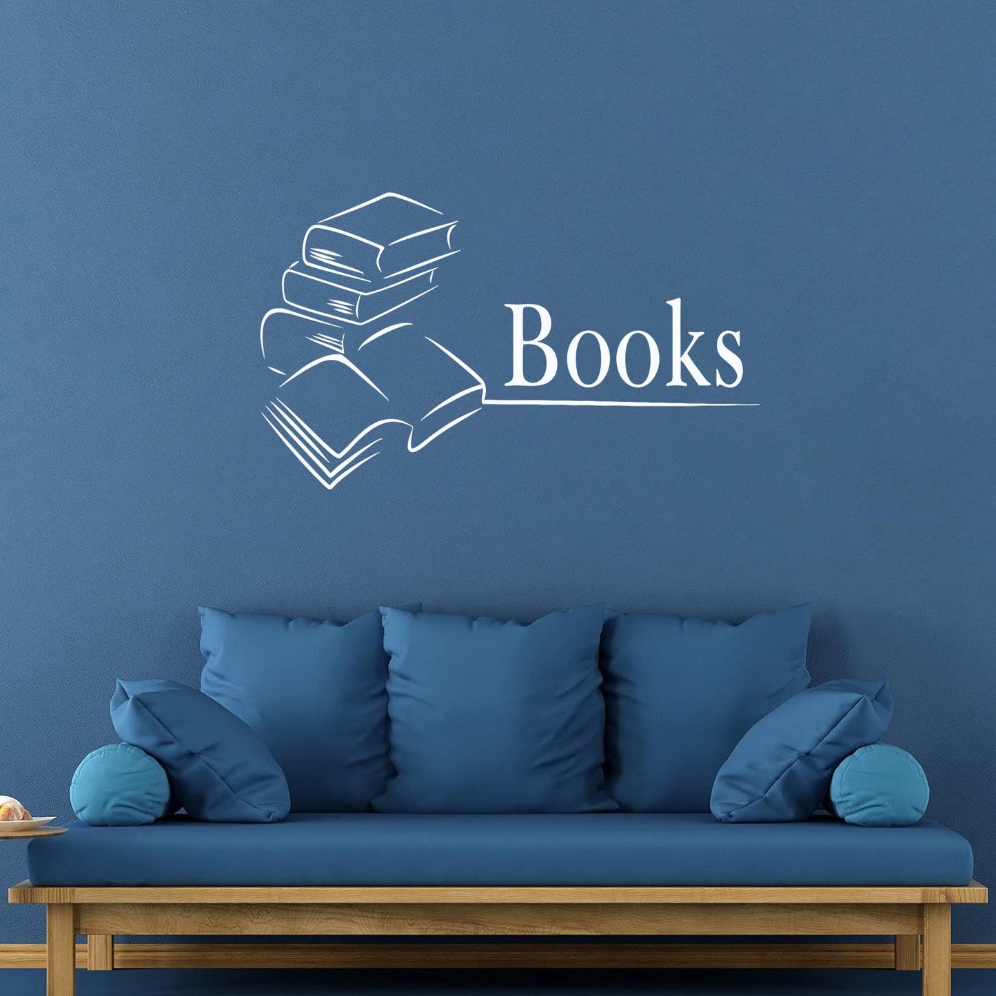 Fine Carving Decals Books Library Bookstore Bookworm School Personalized Customization