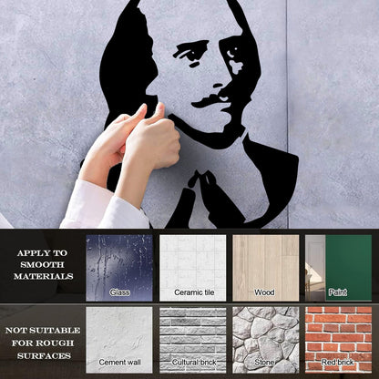 Vinyl Art Sticker William Shakespeare Writer Poet Literature Book Can Modify And Add Information