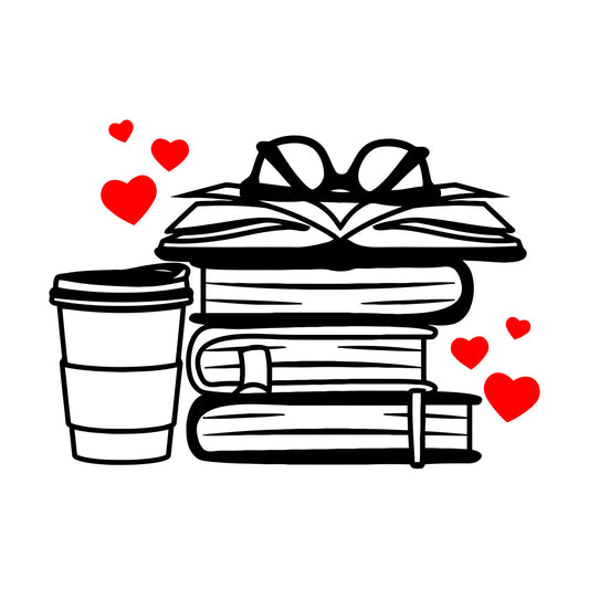 Fine Carving Decals Book Club Love Reading Library Read Multiple Size Options