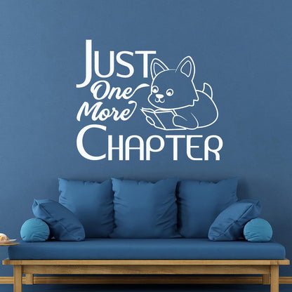 Lettering Decals Reading Books Love Pets Quote Bookworm Art Decoration