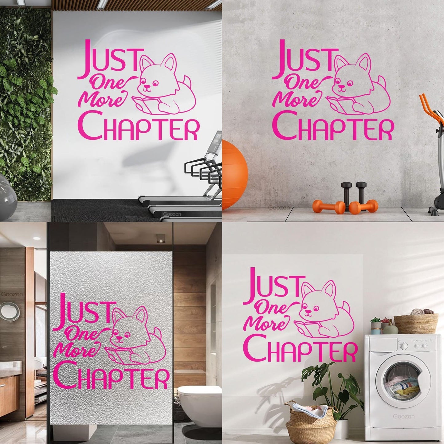 Lettering Decals Reading Books Love Pets Quote Bookworm Art Decoration