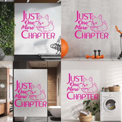 Lettering Decals Reading Books Love Pets Quote Bookworm Art Decoration