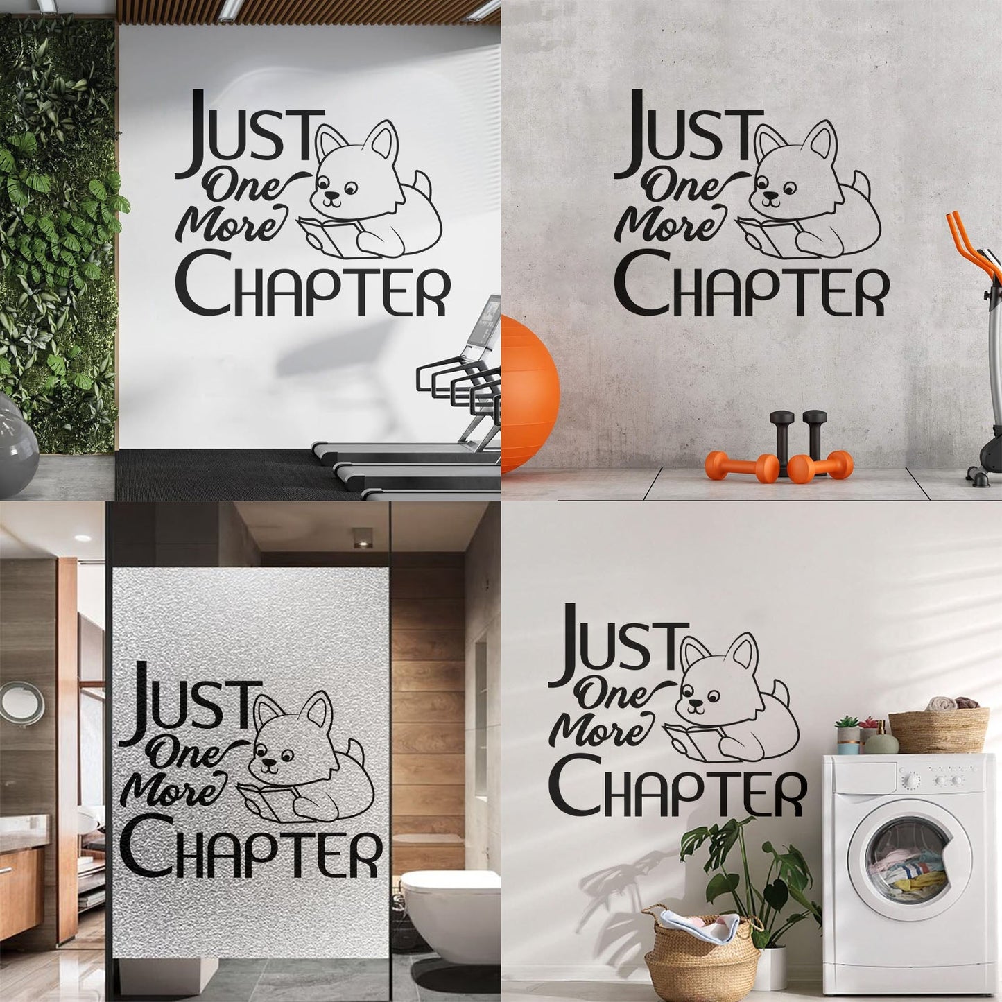 Lettering Decals Reading Books Love Pets Quote Bookworm Art Decoration