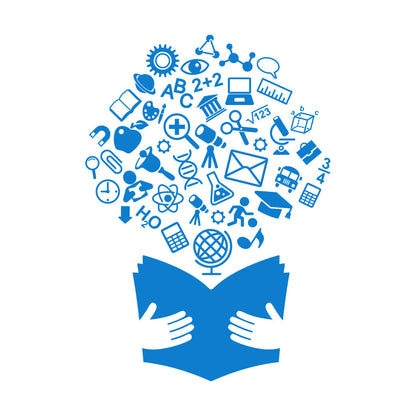 Wall Decals Paster Paper School Textbook Book Science Classroom Art Decoration