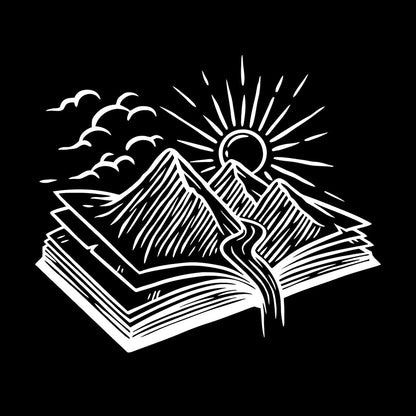 Engraving Stickers Table Teen Book World Natural Adventure Easy Installation