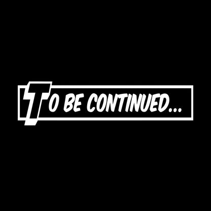 To Be Continued Comics Library Book Kids Teen Wall Decals Pvc Multiple Size Options