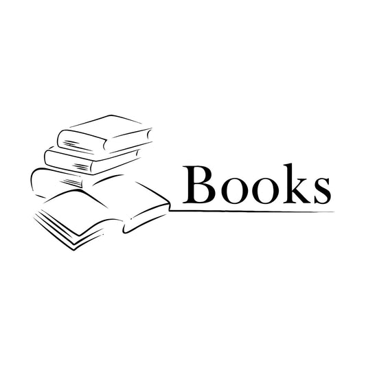 Vinyl Wall Stickers Books Reading Bookstore Library Multiple Size Options