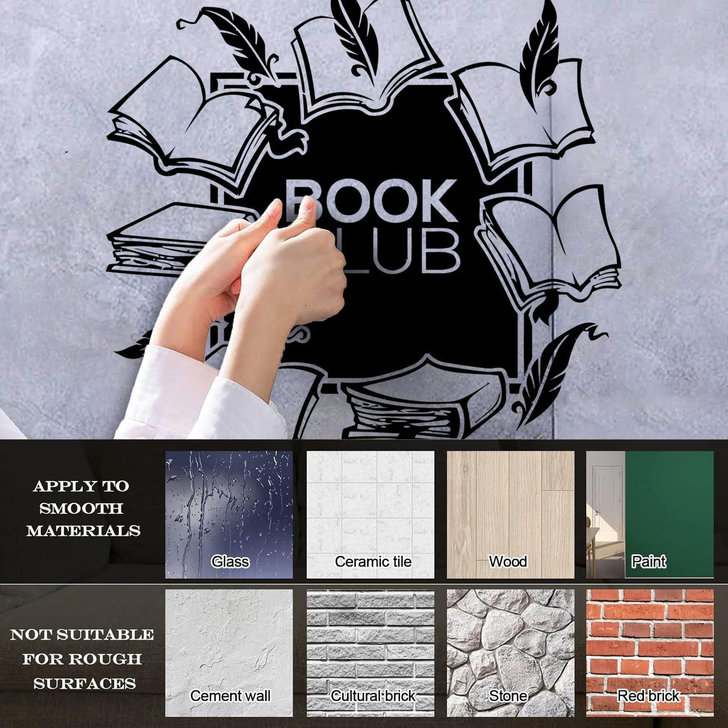 Vintage Edition Book Guill Book Club Engraving Stickers Tattoo Culture