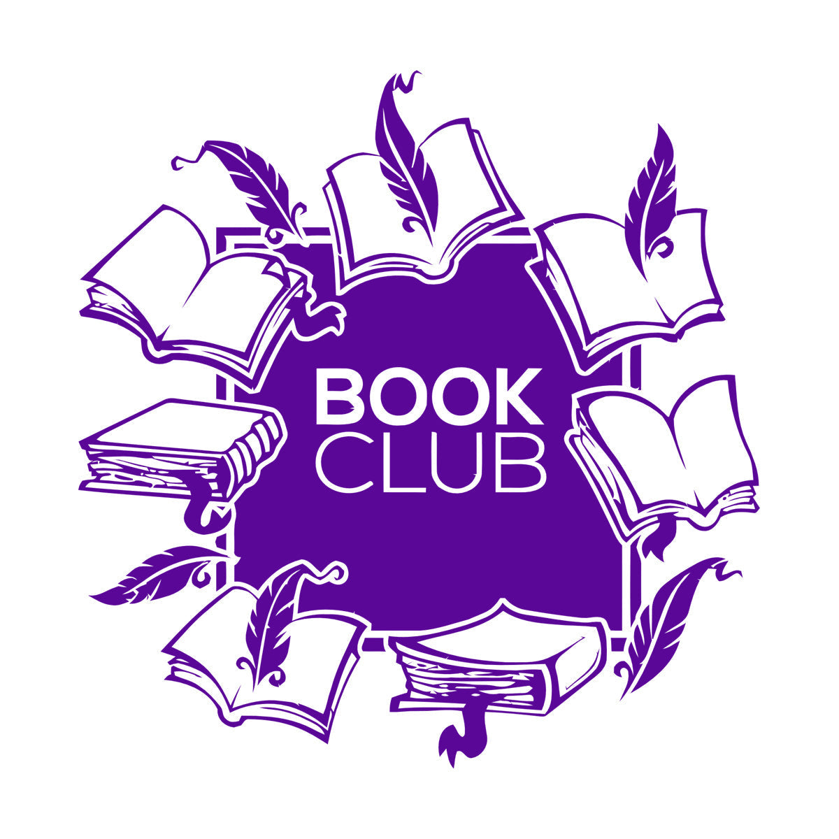 Vintage Edition Book Guill Book Club Engraving Stickers Tattoo Culture