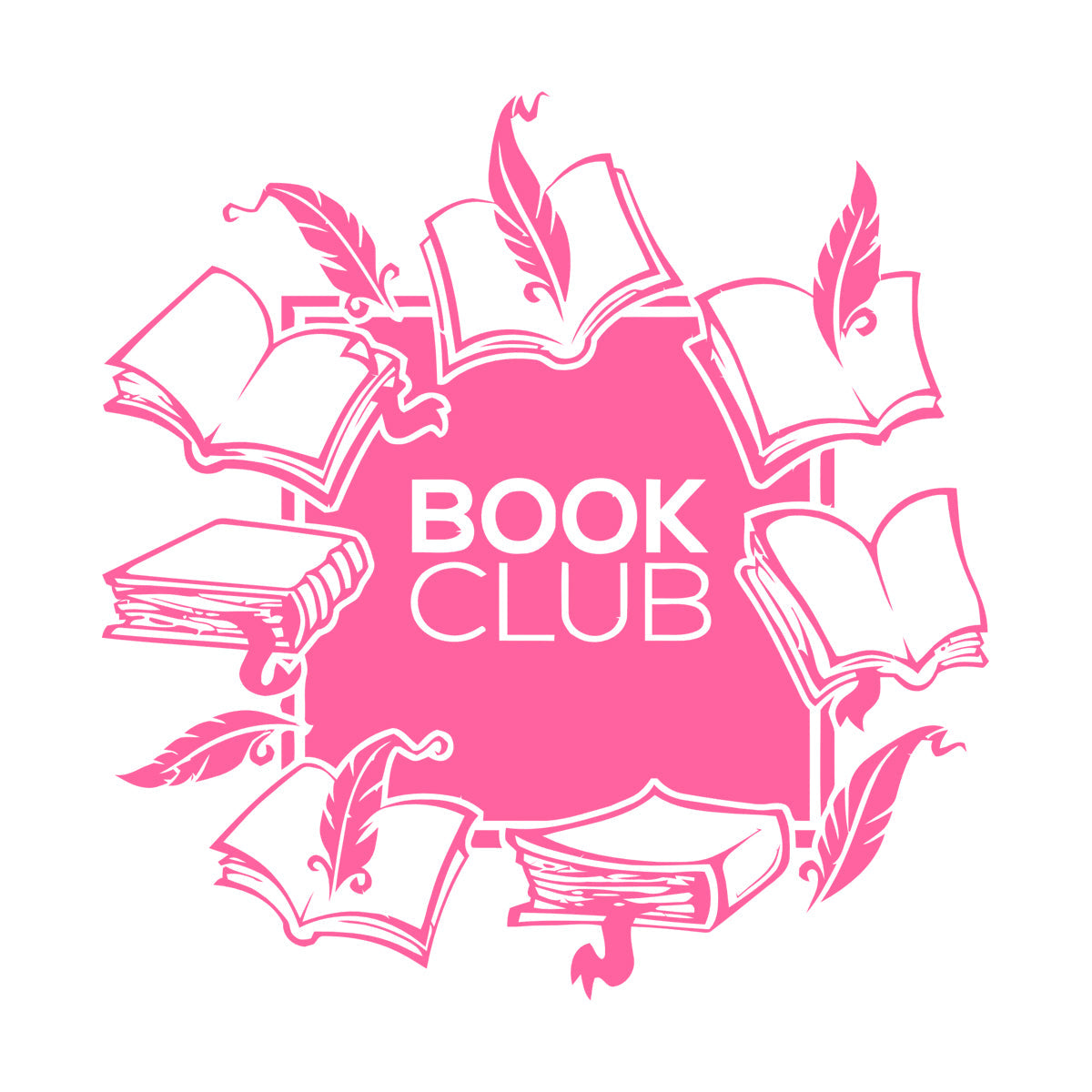 Vintage Edition Book Guill Book Club Engraving Stickers Tattoo Culture