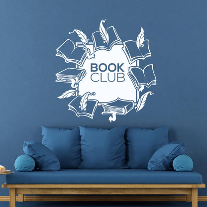 Vintage Edition Book Guill Book Club Engraving Stickers Tattoo Culture