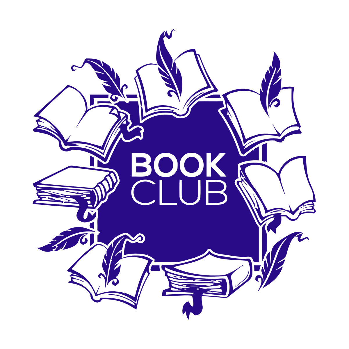 Vintage Edition Book Guill Book Club Engraving Stickers Tattoo Culture