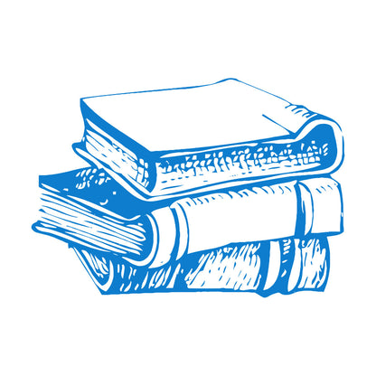 Lettering Decals Vintage Edition Book Book Shop Removable Without Leaving Glue