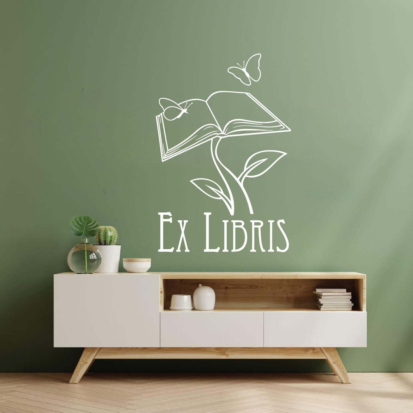 Lettering Stickers Book Library Bookworm Bookstore Study School Do Not Damage The Wall Surface