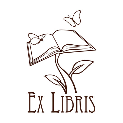 Lettering Stickers Book Library Bookworm Bookstore Study School Do Not Damage The Wall Surface