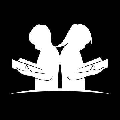 Kids With Books Book Shop Children Boy And Girl Knowledge Library Wall Decals Paster Paper Multi Color Selection