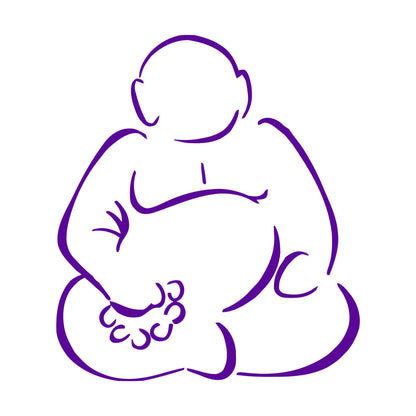 Hotei Figure Talisman Luck Feng Shui Wall Decals Pvc Car Body Decoration