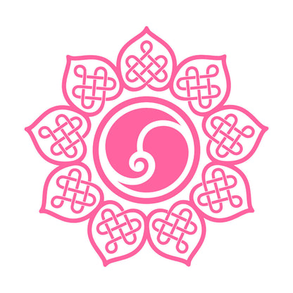 Wall Stickers Paster Paper Mandala Yoga Hinduism Zen Yin Yang Multi Color Selection