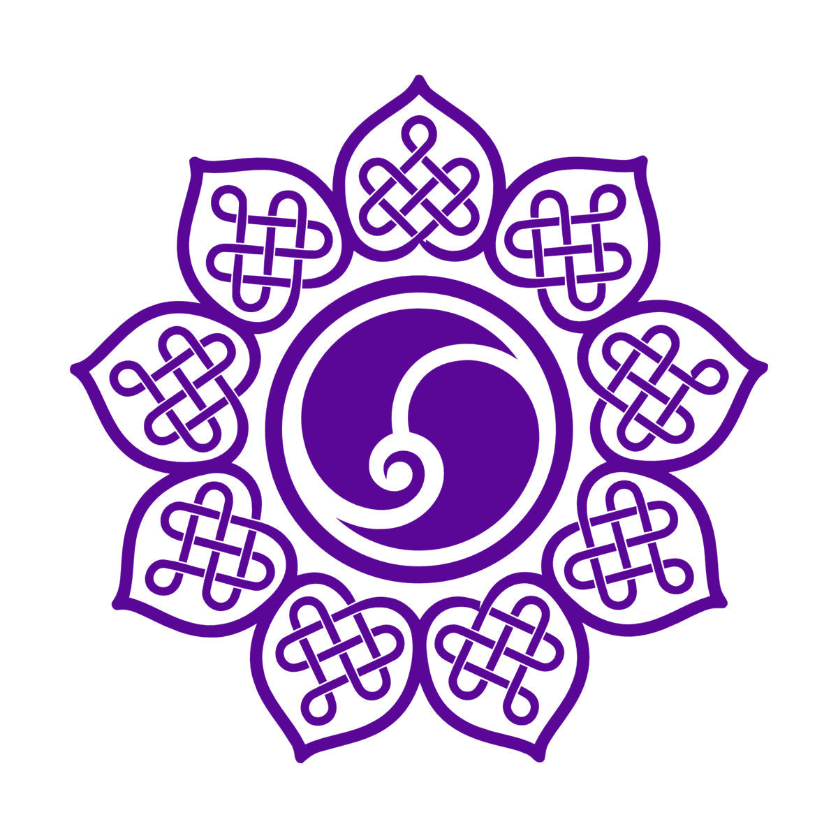 Wall Stickers Paster Paper Mandala Yoga Hinduism Zen Yin Yang Multi Color Selection