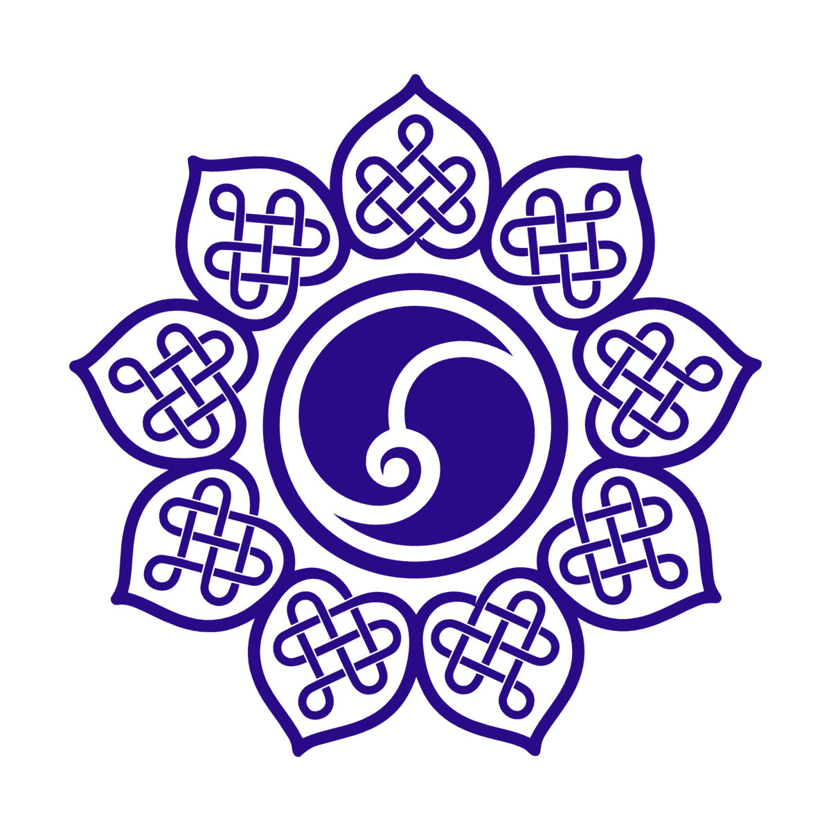 Wall Stickers Paster Paper Mandala Yoga Hinduism Zen Yin Yang Multi Color Selection