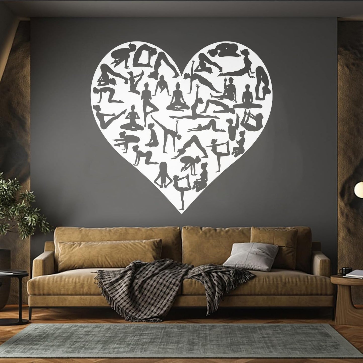 Engraving Stickers Lifestyle Yoga Center Pilates Pose Fitnesscenter Studio It Won'T Fall Off