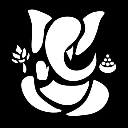 Abstract Ganesha Hindu Hinduism Vedas God Wall Decals Paster Paper Personalized Customization