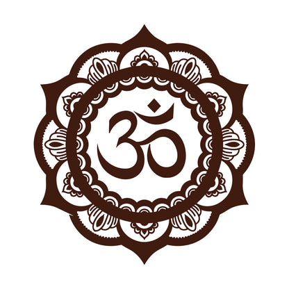 Mural And Wall Vinyl Decal Circle Ornament Pattern Beautiful Mandala Glass Stickers