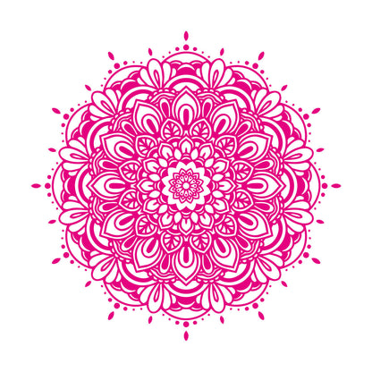 Wall Stickers Paster Paper Floral Ornament Pattern Beautiful Mandala Can Modify And Add Information