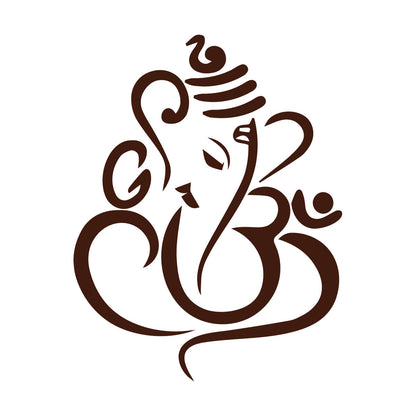 Lettering Decals Ganesha Elephant God Hinduism Tattoo Culture