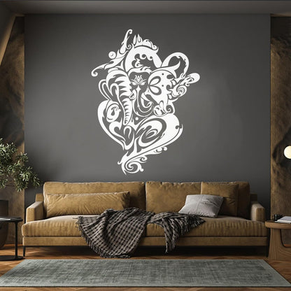 Wall Stickers Paster Paper Ganesha India Elephant Ornament Waterproof