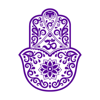 Lettering Stickers Hamsa Lotus Om Hinduism Amulet Home Ation Car Body Decoration