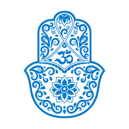 Lettering Stickers Hamsa Lotus Om Hinduism Amulet Home Ation Car Body Decoration