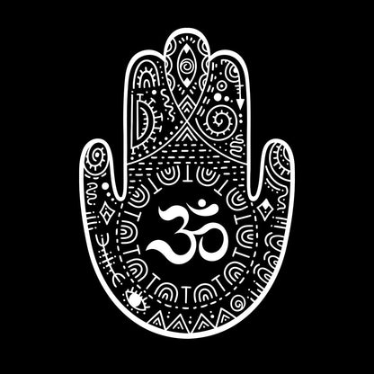 Wall Decals Paster Paper Hamsa Om Sign Hinduism Window Decals