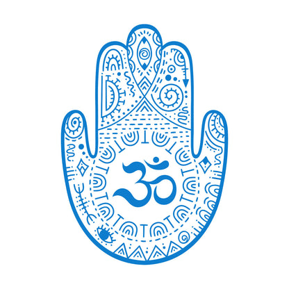 Wall Decals Paster Paper Hamsa Om Sign Hinduism Window Decals