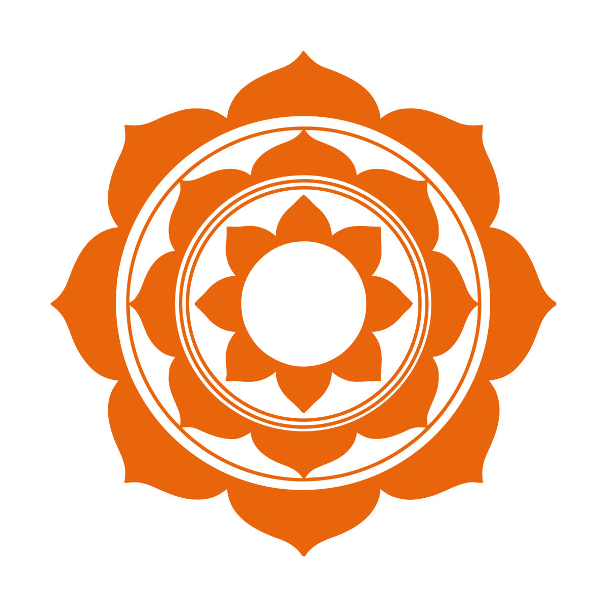 Engraving Decals Lotus Mandala Buddhism Multiple Size Options