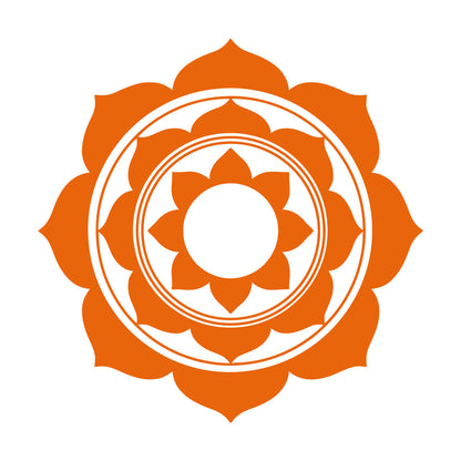 Engraving Decals Lotus Mandala Buddhism Multiple Size Options