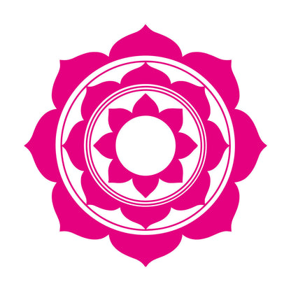 Engraving Decals Lotus Mandala Buddhism Multiple Size Options