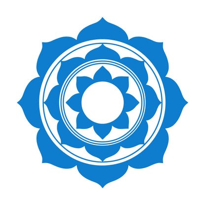 Engraving Decals Lotus Mandala Buddhism Multiple Size Options