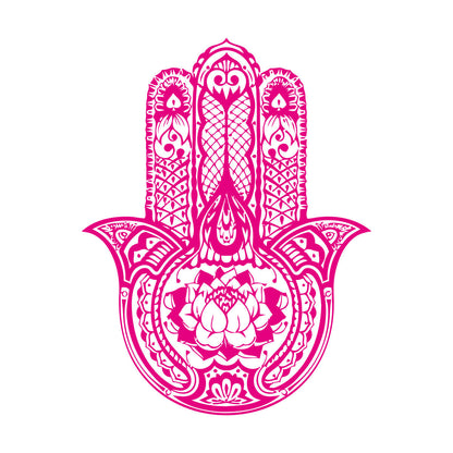 Wall Decals Lotus Yoga Hamsa Amulet Buddhism Do Not Damage The Wall Surface