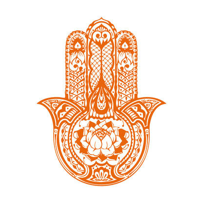 Wall Decals Lotus Yoga Hamsa Amulet Buddhism Do Not Damage The Wall Surface