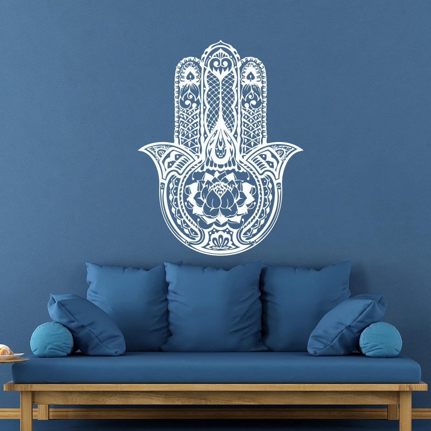 Wall Decals Lotus Yoga Hamsa Amulet Buddhism Do Not Damage The Wall Surface
